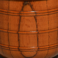 遠州好 茶桶（さつう）棗 小堀宗通箱書